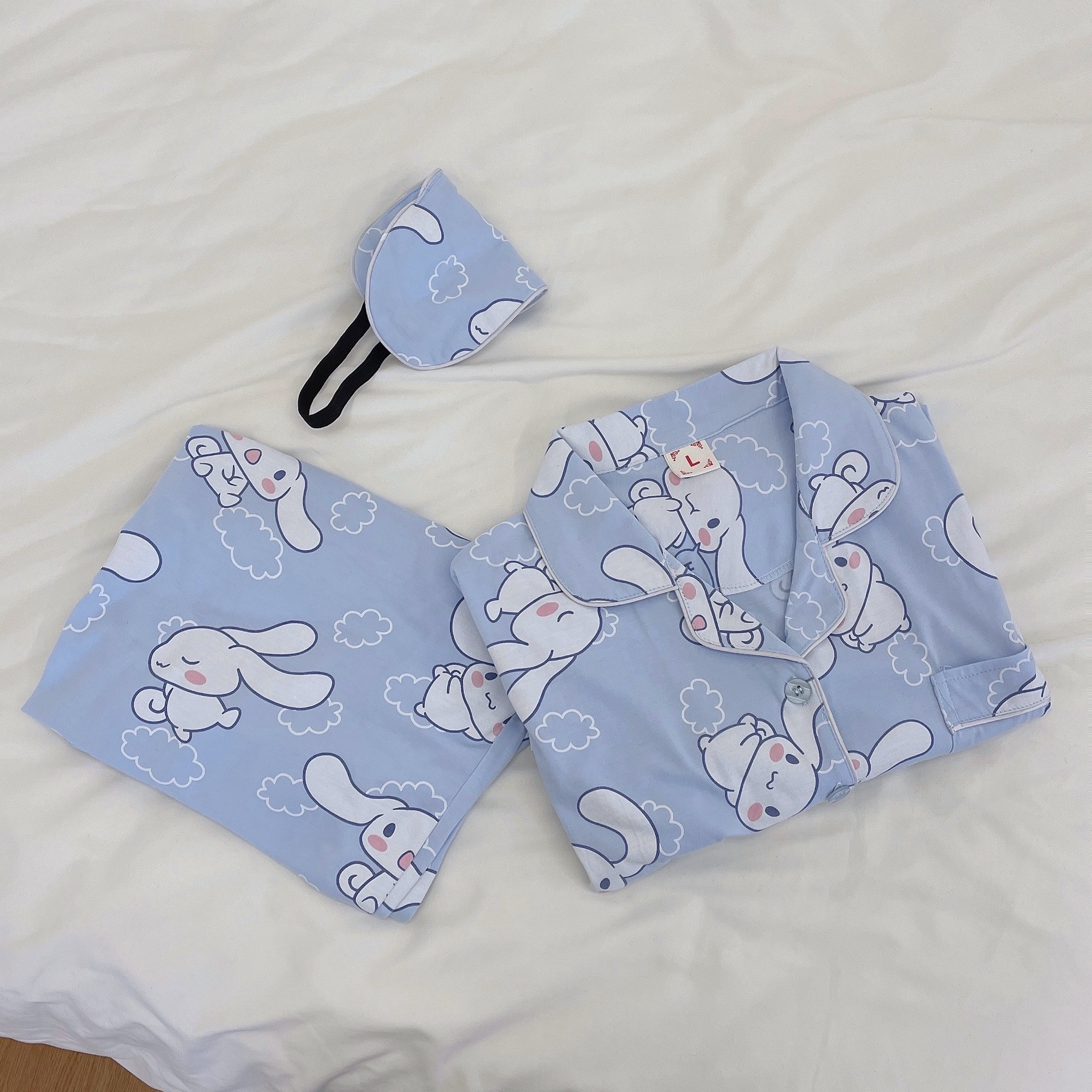 Foto 6 pulgar | Pijama Roku Con Estampado De Anime Cinnamoroll Dog Para El Verano De 2023 - Venta Internacional.