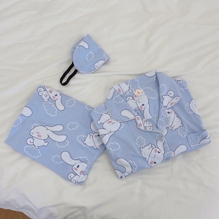 Foto 5 | Pijama Roku Con Estampado De Anime Cinnamoroll Dog Para El Verano De 2023 - Venta Internacional.