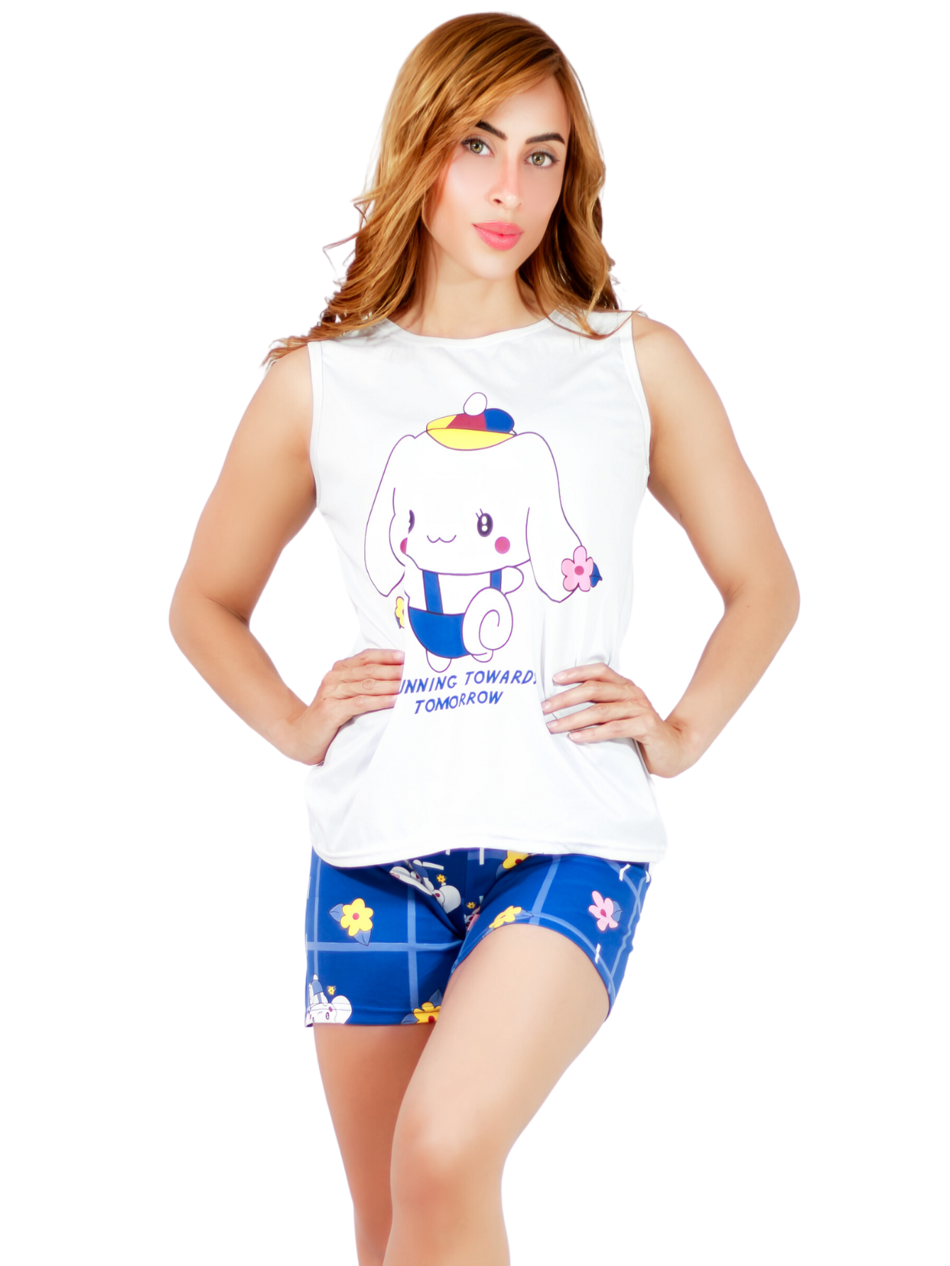 Foto 2 pulgar | Conjunto de Pijama 2 Piezas para Mujer