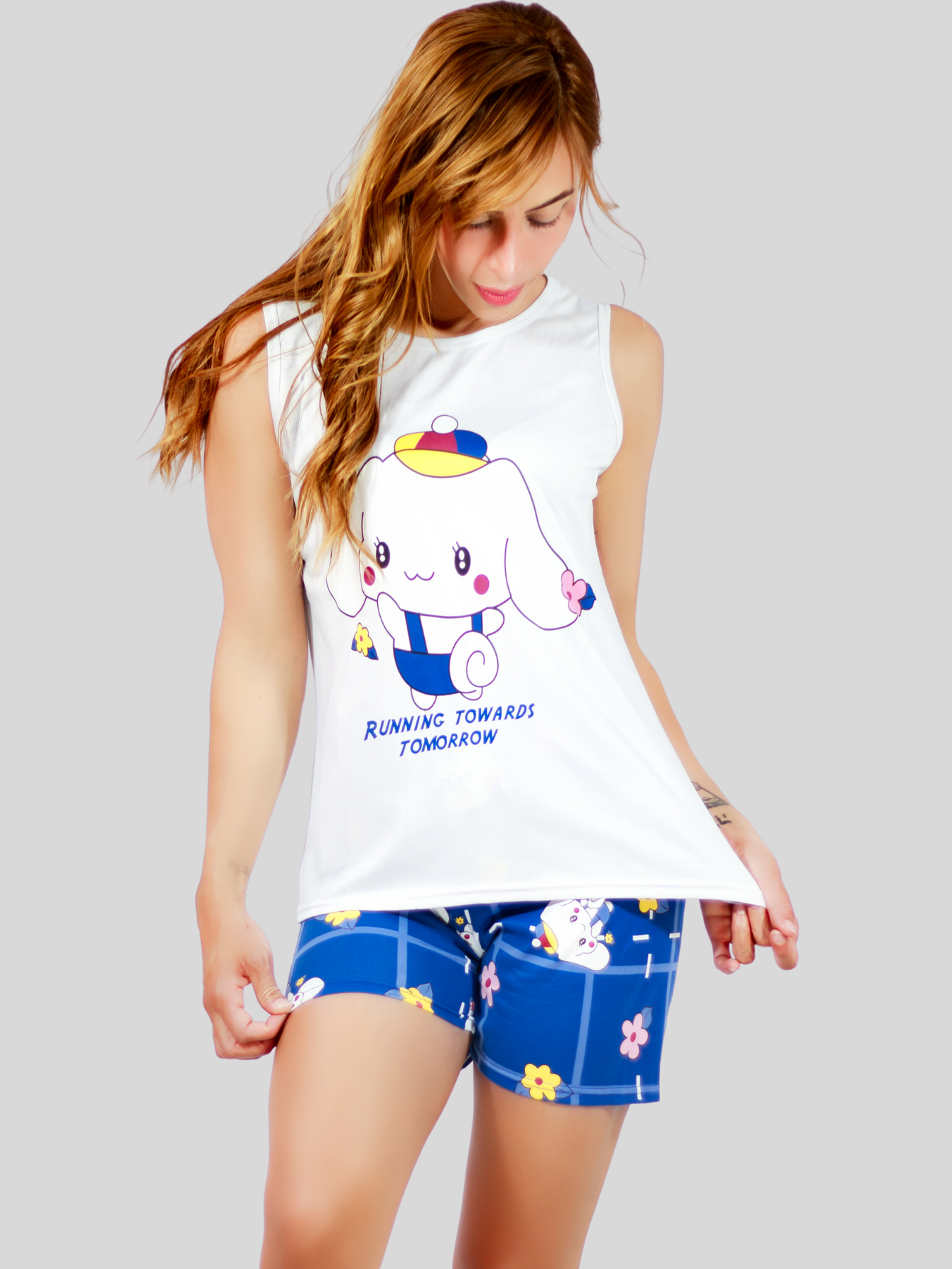 Foto 5 pulgar | Conjunto de Pijama 2 Piezas para Mujer