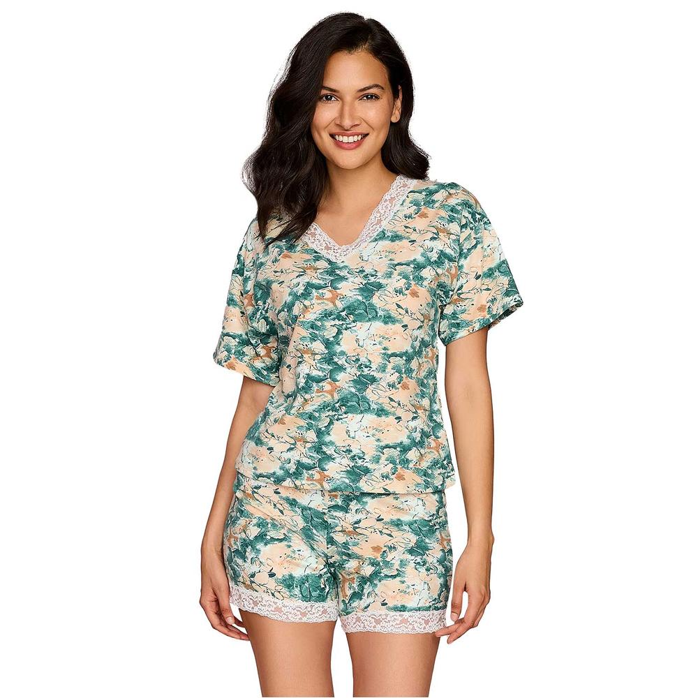 Pijama Corta Ilusión 77129 Multicolor