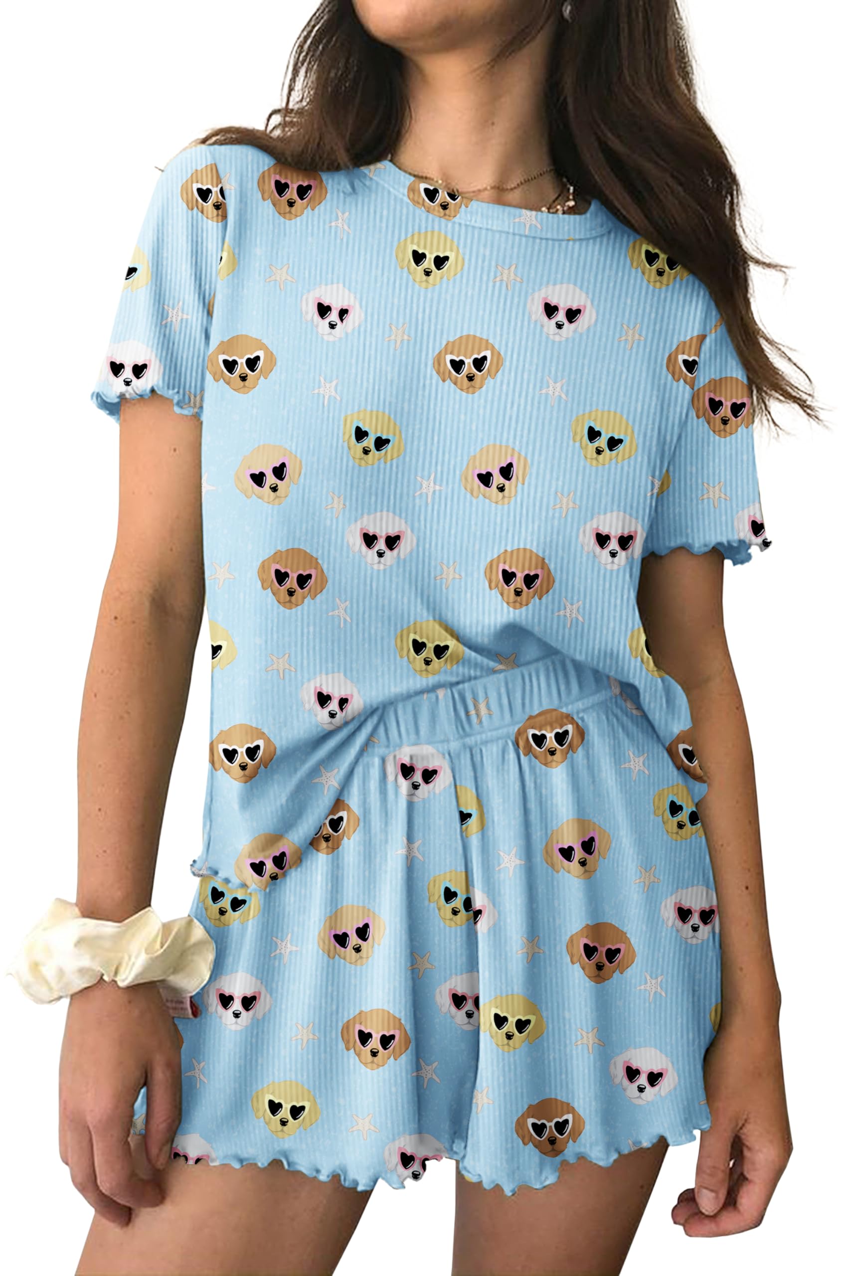 Foto 2 pulgar | Conjunto de Pijama Ekouaer para Mujer-Venta Internacional