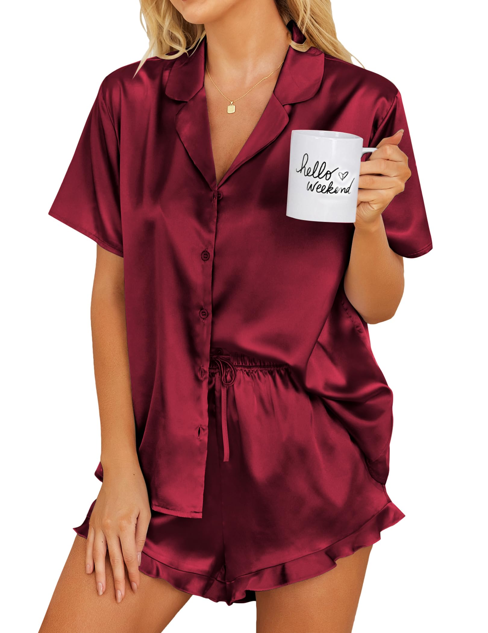 Foto 2 pulgar | Pijama Ekouaer para Mujer - Venta Internacional