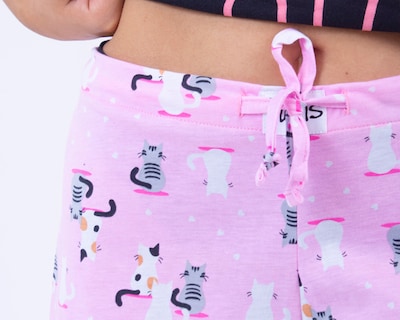 Foto 5 | Conjunto De Pijama Short Para Mujer Marca Twins