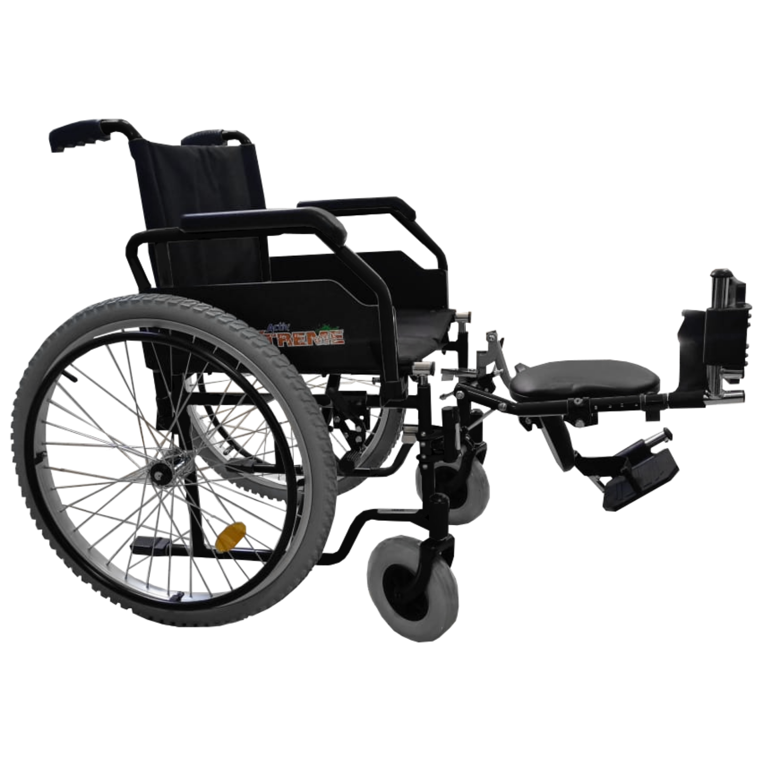 Foto 2 pulgar | Silla de Ruedas ReActiv R218027Ld-TN color Negro Lodo Todo Terreno Xtreme Elevapiernas 18"
