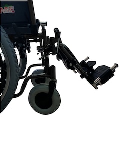 Foto 4 | Silla de Ruedas ReActiv R218027Ld-TN color Negro Lodo Todo Terreno Xtreme Elevapiernas 18"