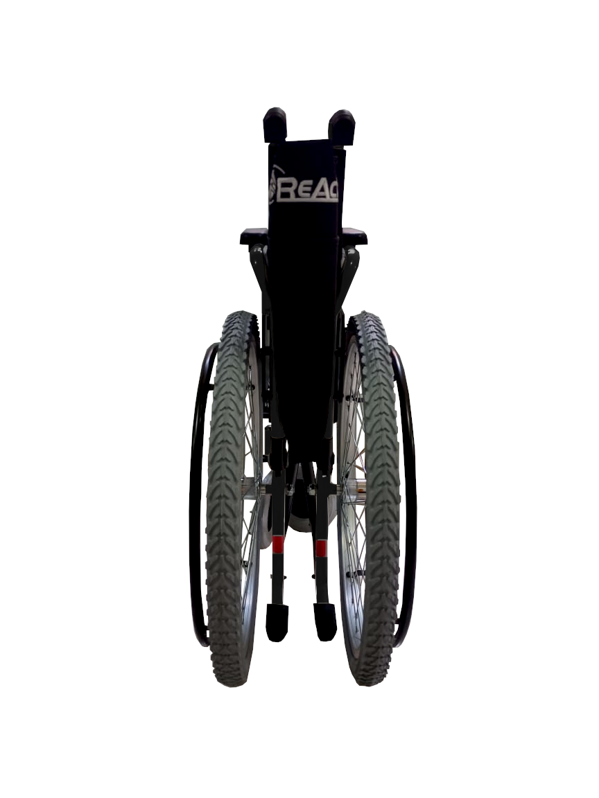 Foto 7 pulgar | Silla de Ruedas ReActiv R218027Ld-TN color Negro Lodo Todo Terreno Xtreme Elevapiernas 18"
