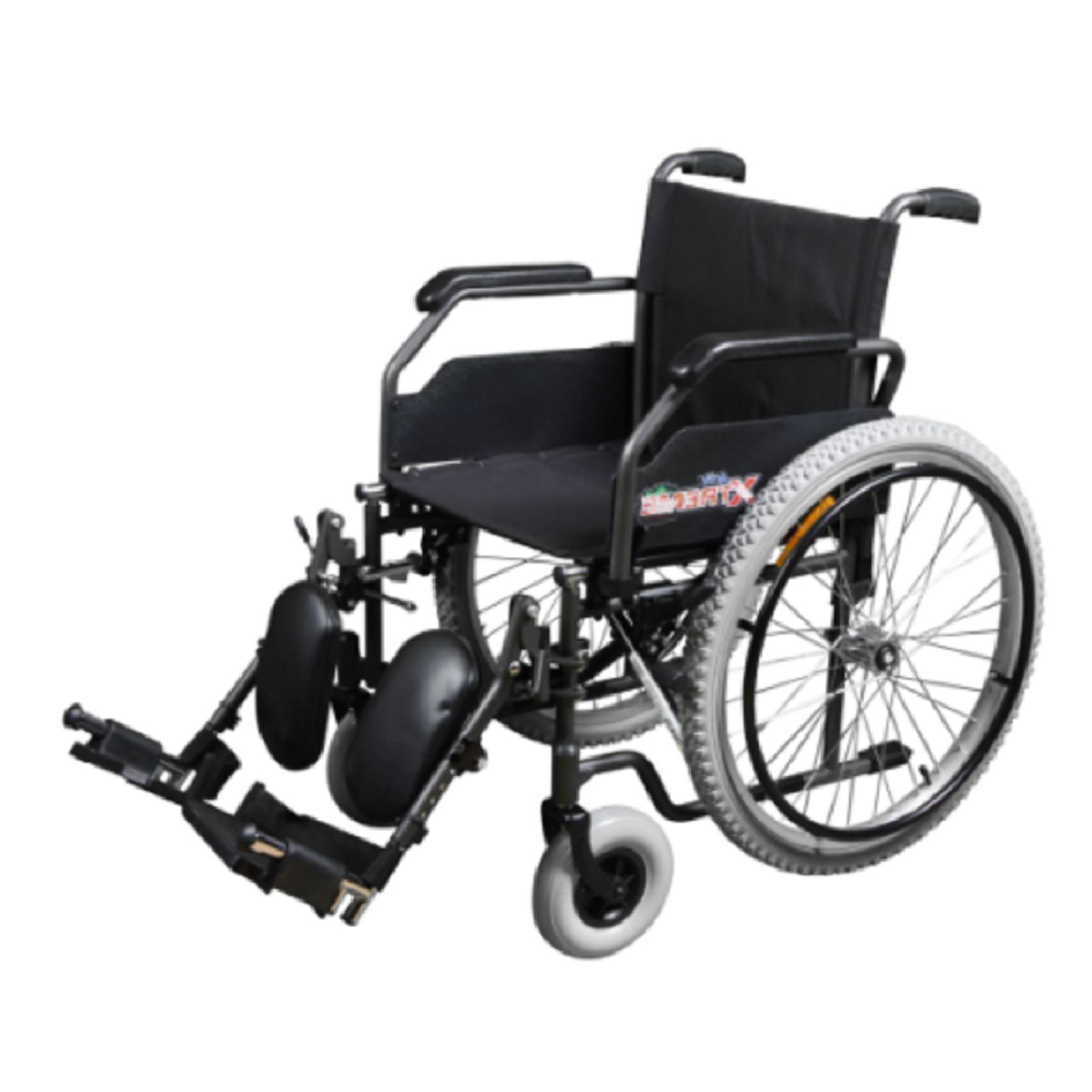Foto 9 pulgar | Silla de Ruedas ReActiv R218027Ld-TN color Negro Lodo Todo Terreno Xtreme Elevapiernas 18"