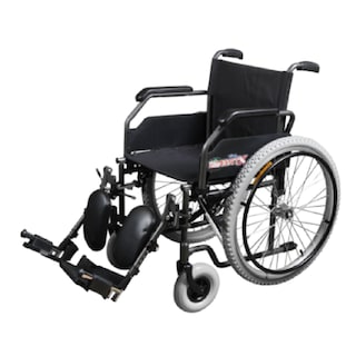 Foto 8 | Silla de Ruedas ReActiv R218027Ld-TN color Negro Lodo Todo Terreno Xtreme Elevapiernas 18"