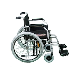 Foto 3 | Silla de Ruedas ReActiv R218020Br-TN color Gris Bruma Todo Terreno Descansapies Xtreme 18"
