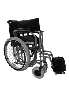 Foto 5 | Silla de Ruedas ReActiv R218020Br-TN color Gris Bruma Todo Terreno Descansapies Xtreme 18"