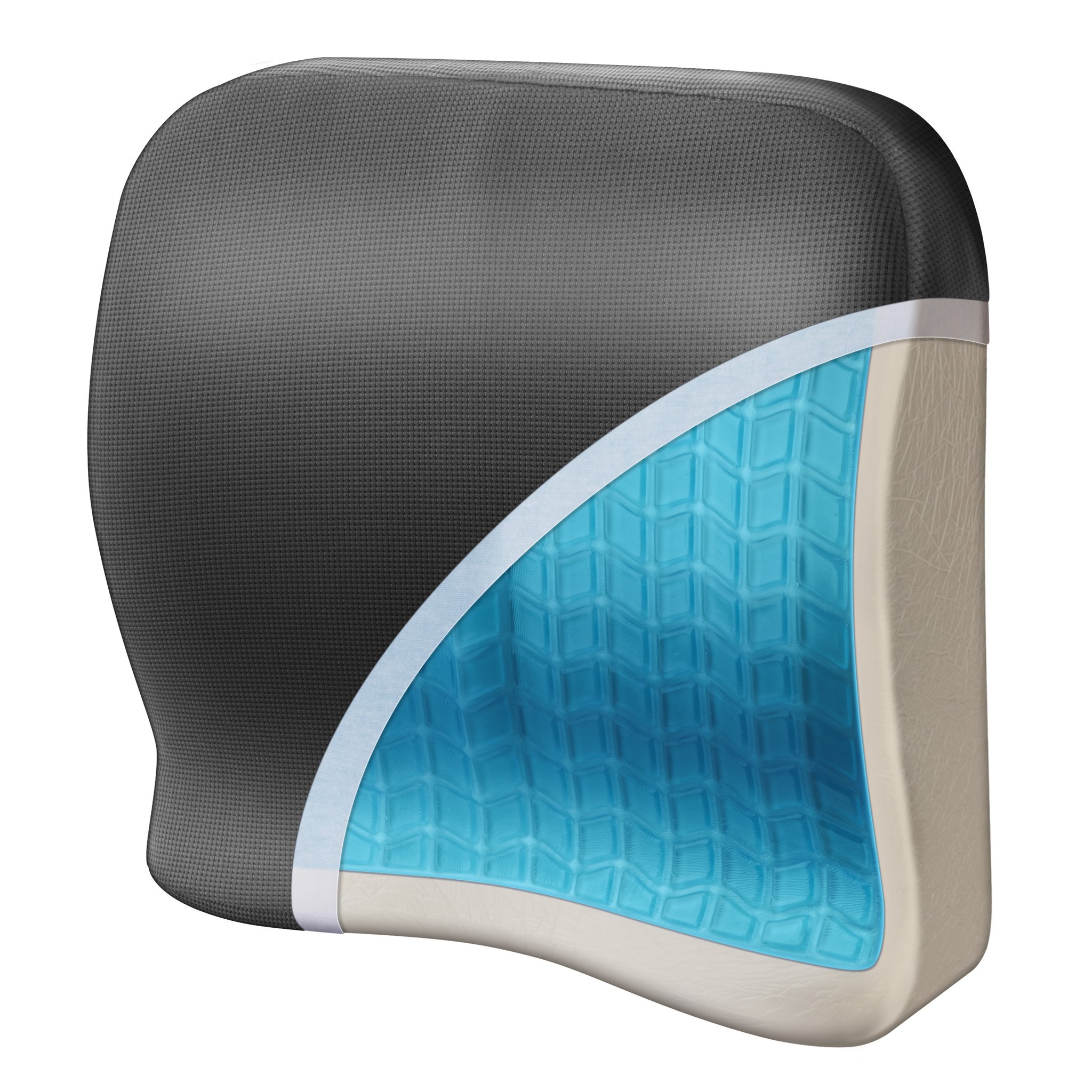 Cojín Ergonómico Wagan para Lumbar Memory Foam