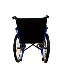 Foto 4 | Silla de Ruedas todo Terreno Eko con Descansapies Azul