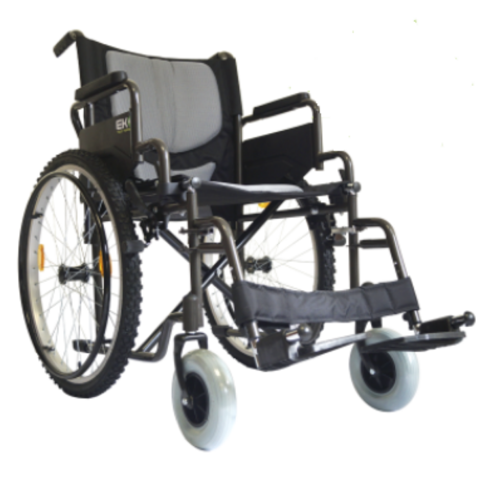 Foto 1 | Silla de Ruedas Todo Terreno 19'' Eko Wxtt19grudap Descansapies Gris