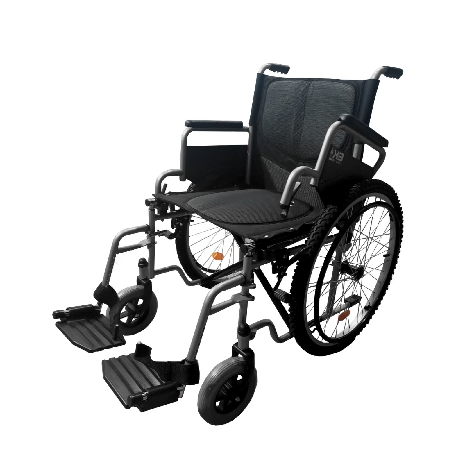 Foto 5 | Silla de Ruedas Todo Terreno 19'' Eko Wxtt19grudap Descansapies Gris