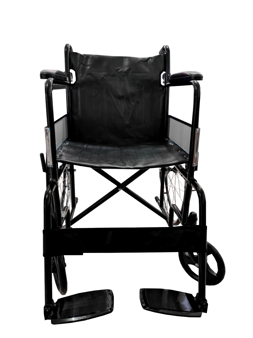 Foto 4 | Silla de Ruedas Descansapies Removibles 18'' Eko color Negro