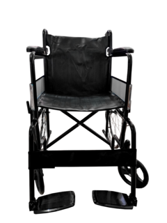 Foto 4 | Silla de Ruedas Descansapies Removibles 18'' Eko color Negro