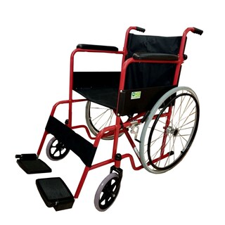 Foto 7 | Silla de Ruedas Eko Mobility WXC18RJFDAS color Rojo con Descansapiés Removibles 18''