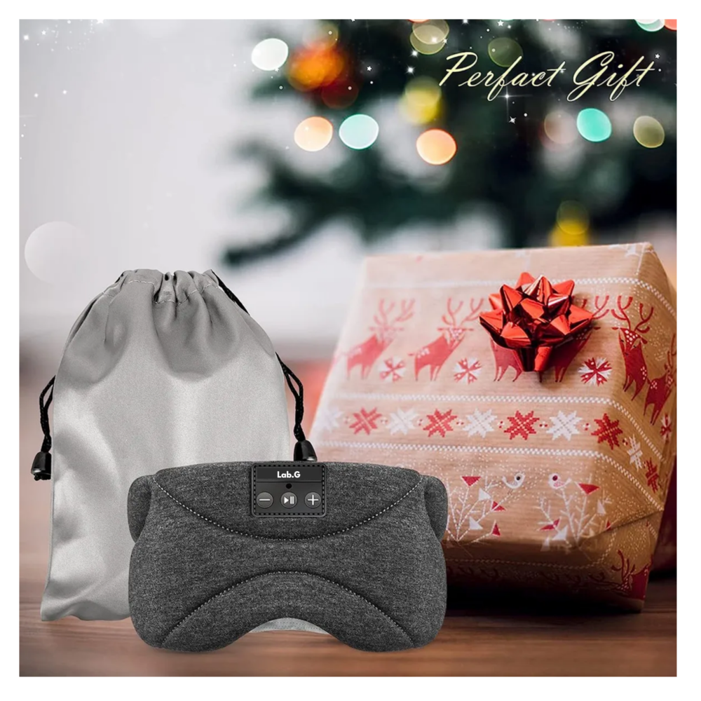 Foto 4 | Gafas Dormir Bluetooth Auriculares Lab.g  Negro
