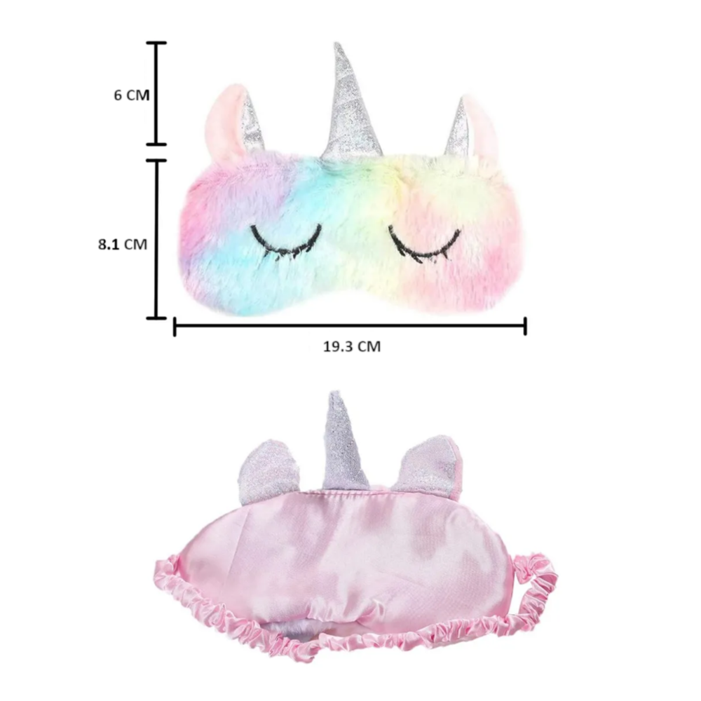 Foto 4 | Máscara Para Dormir Unicornios 4pz Belug  Colores