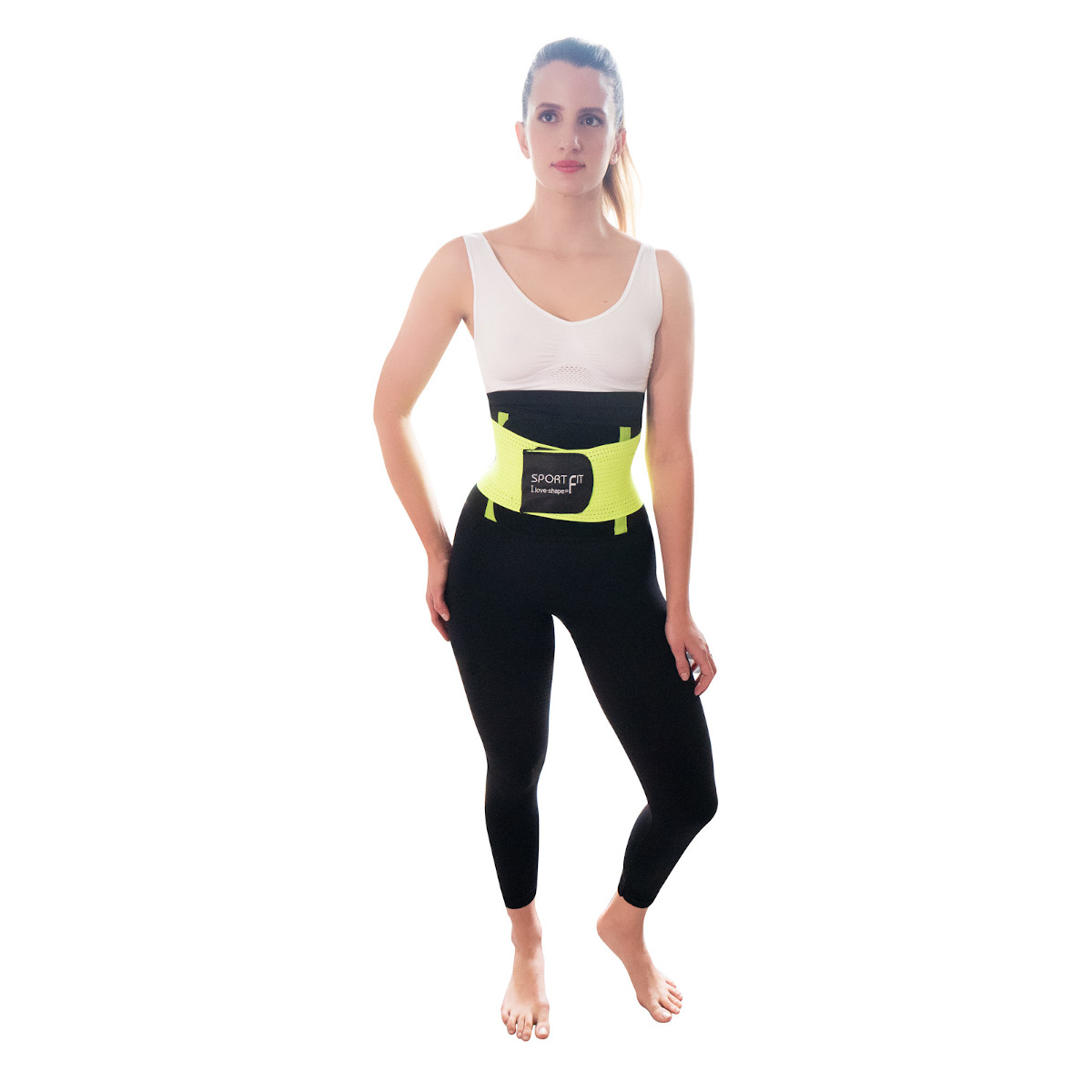 Foto 2 pulgar | Faja Deportiva I Love Shape M2017 color Verde