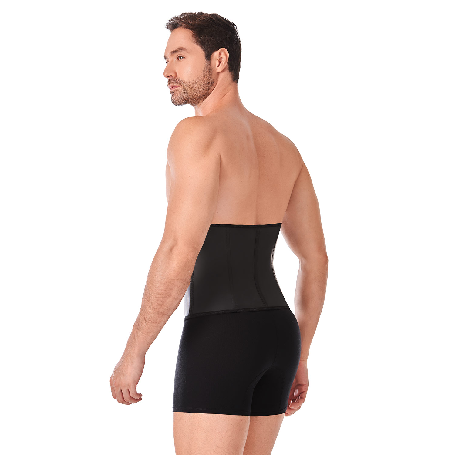Foto 3 pulgar | Cinturilla Látex Clásica Ann Chery Negra para Hombre