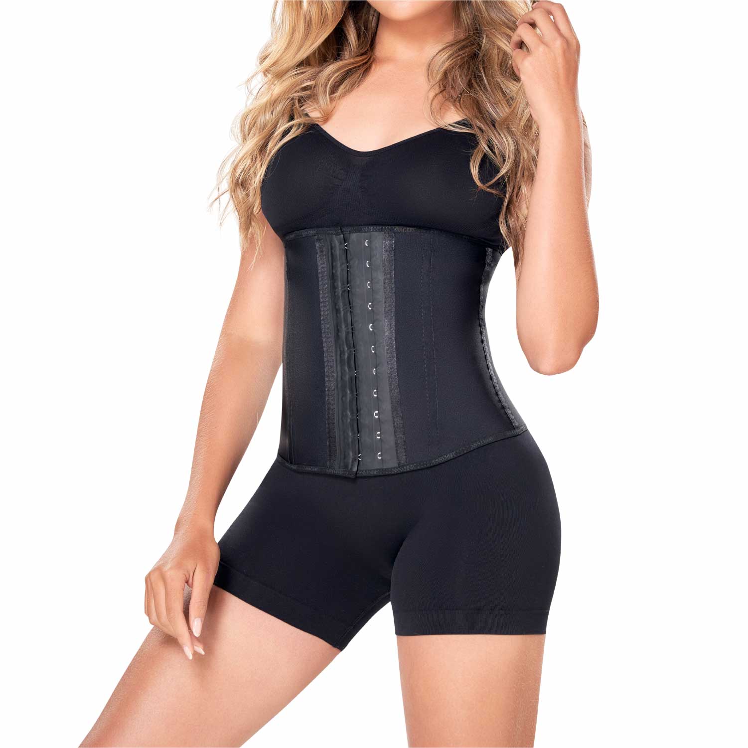Foto 2 pulgar | Cinturilla Deportiva Látex Ann Chery Negra para Mujer