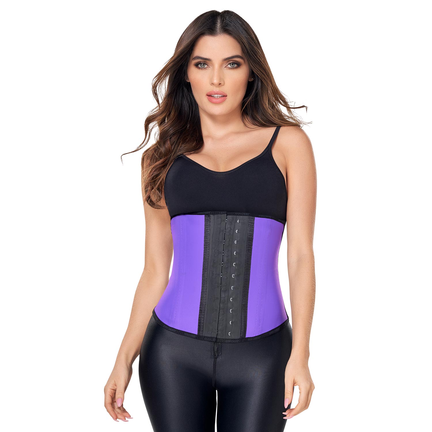 Foto 2 pulgar | Cinturilla Moldeadora Deportiva Ann Chery Morada para Mujer