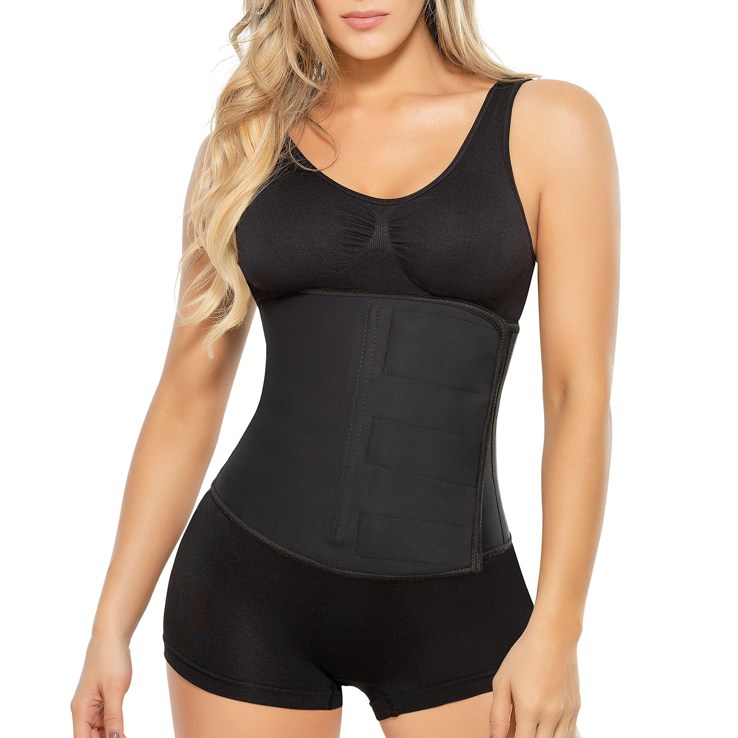 Foto 1 | Cinturilla Látex Deportiva Velcro Mujer Color Negro