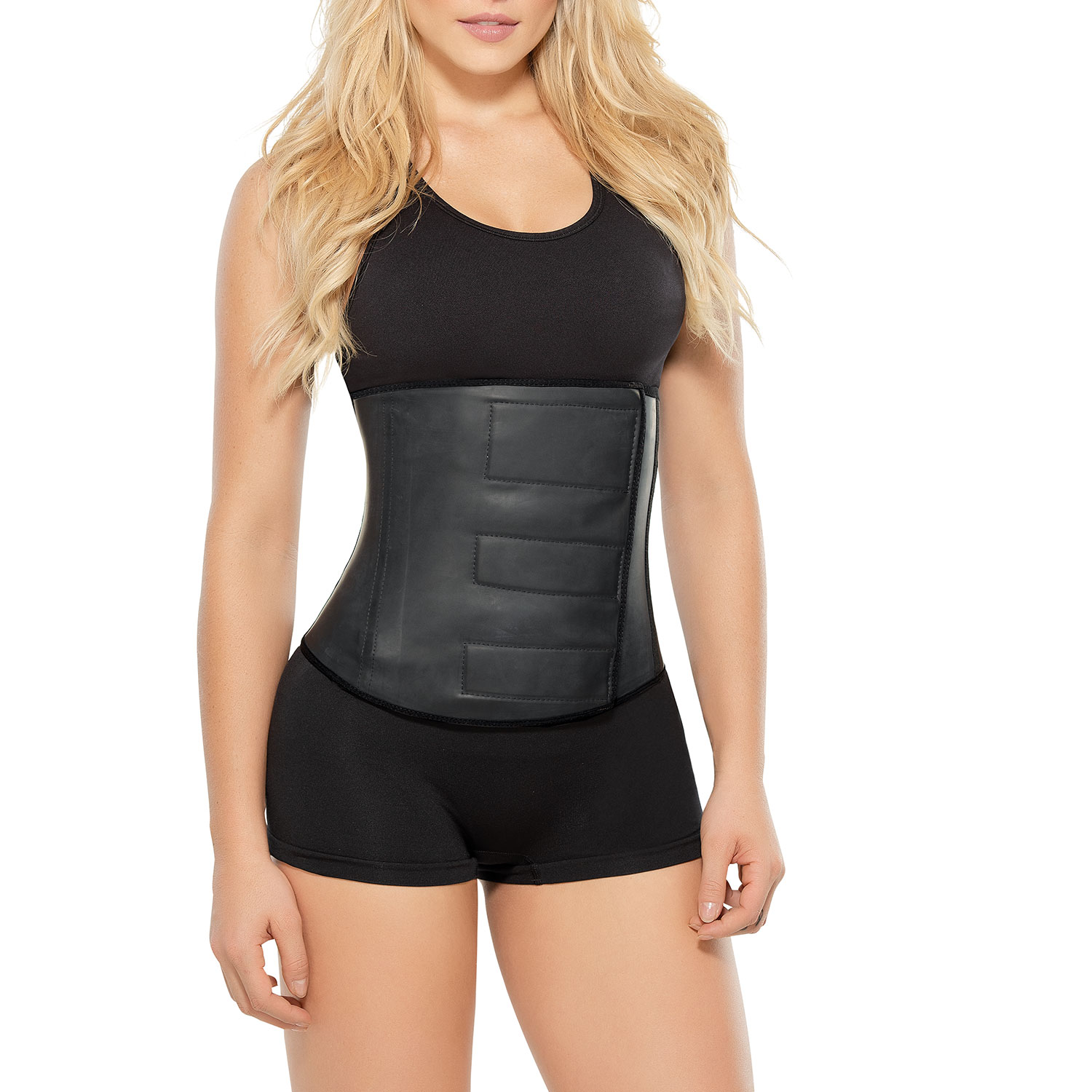 Foto 1 | Cinturilla Látex Clásica Velcro Mujer Color Negro