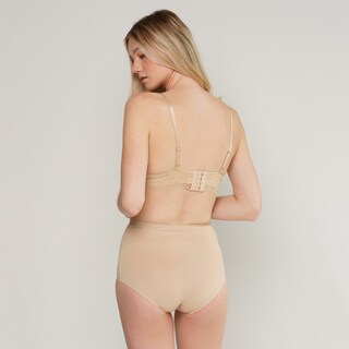 Foto 2 | Bikini de Control de Abdomen con Encaje Aylon 308 Nude