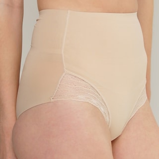 Foto 3 | Bikini de Control de Abdomen con Encaje Aylon 308 Nude