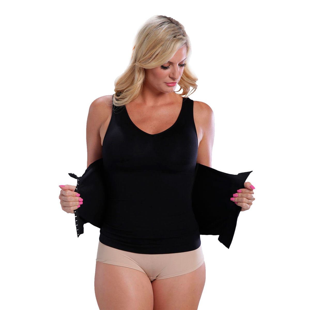 Foto 2 pulgar | Faja Moldeadora De Figura Tv Ofertas Comfy Slim Color Negro Con Control De Cintura Ajustable