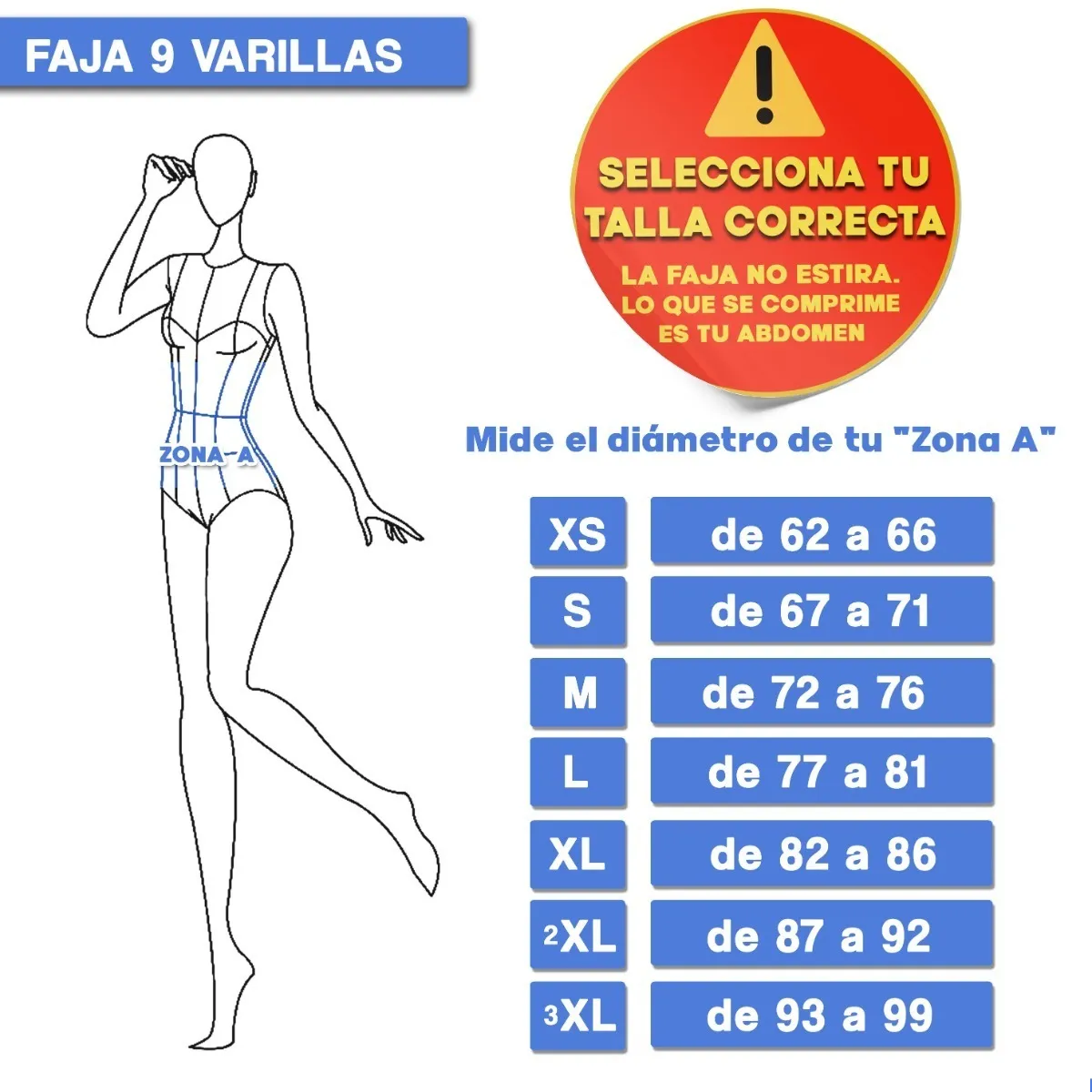 Foto 4 pulgar | Faja Colombiana Reductora de Latex Talla M Malubero Negra
