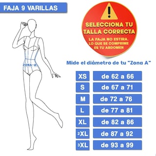 Foto 3 | Faja Colombiana Reductora de Latex Talla M Malubero Negra