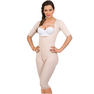 Foto 1 | Fajas Colombianas Maríae 9142 color Beige Postoperatorias con Manga Larga