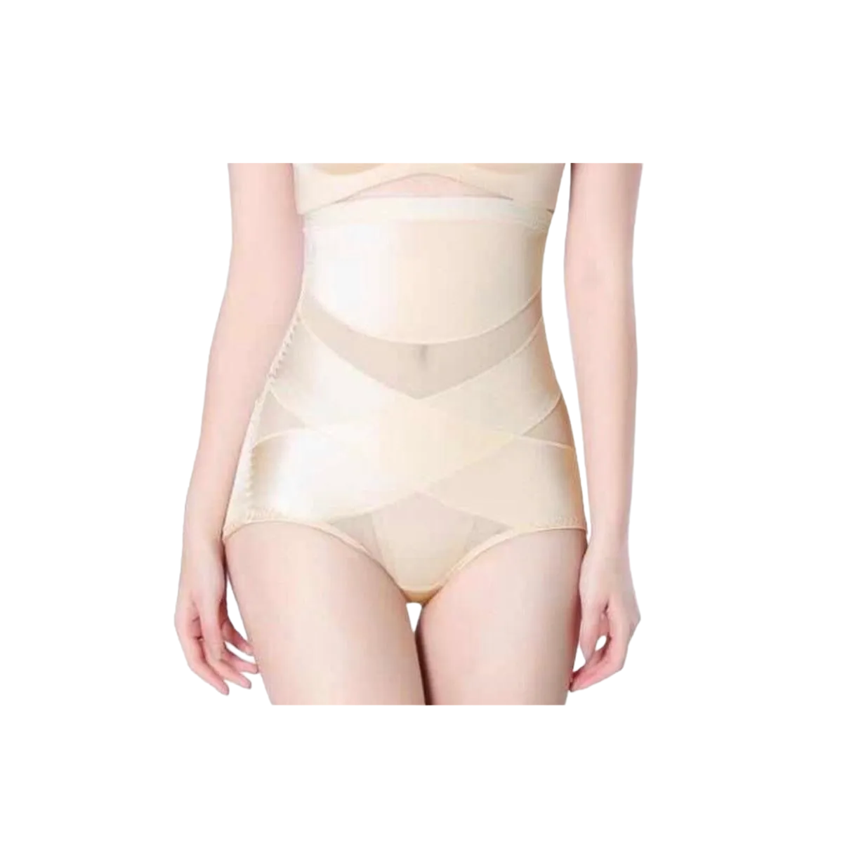 Panty Faja Reductora Calzón Levanta Pompa Beige Mediana