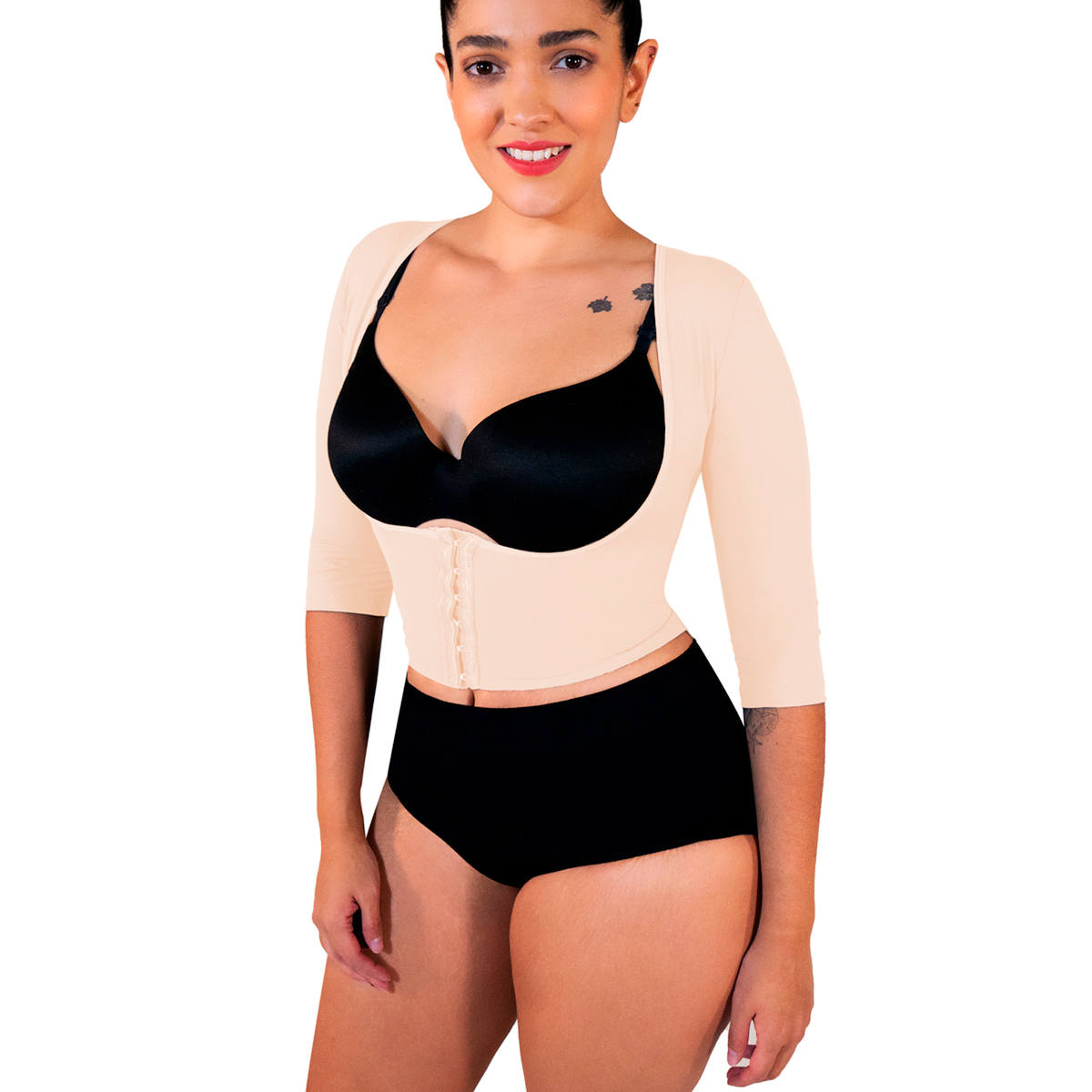 Faja Slim Top I Love Shape color Nude