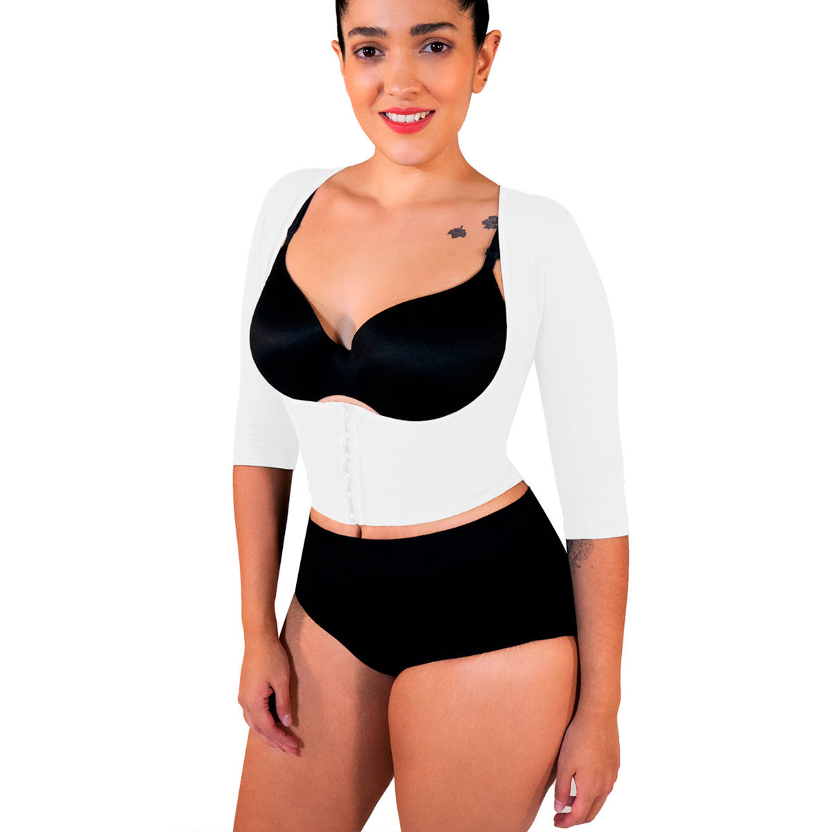 Faja Slim Top I Love Shape color Blanco