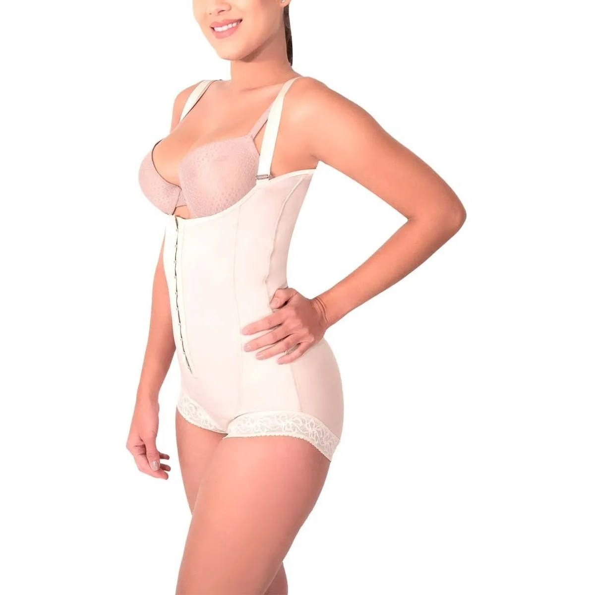 Foto 3 pulgar | Body con Control I Love Shape color Nude para Mujer