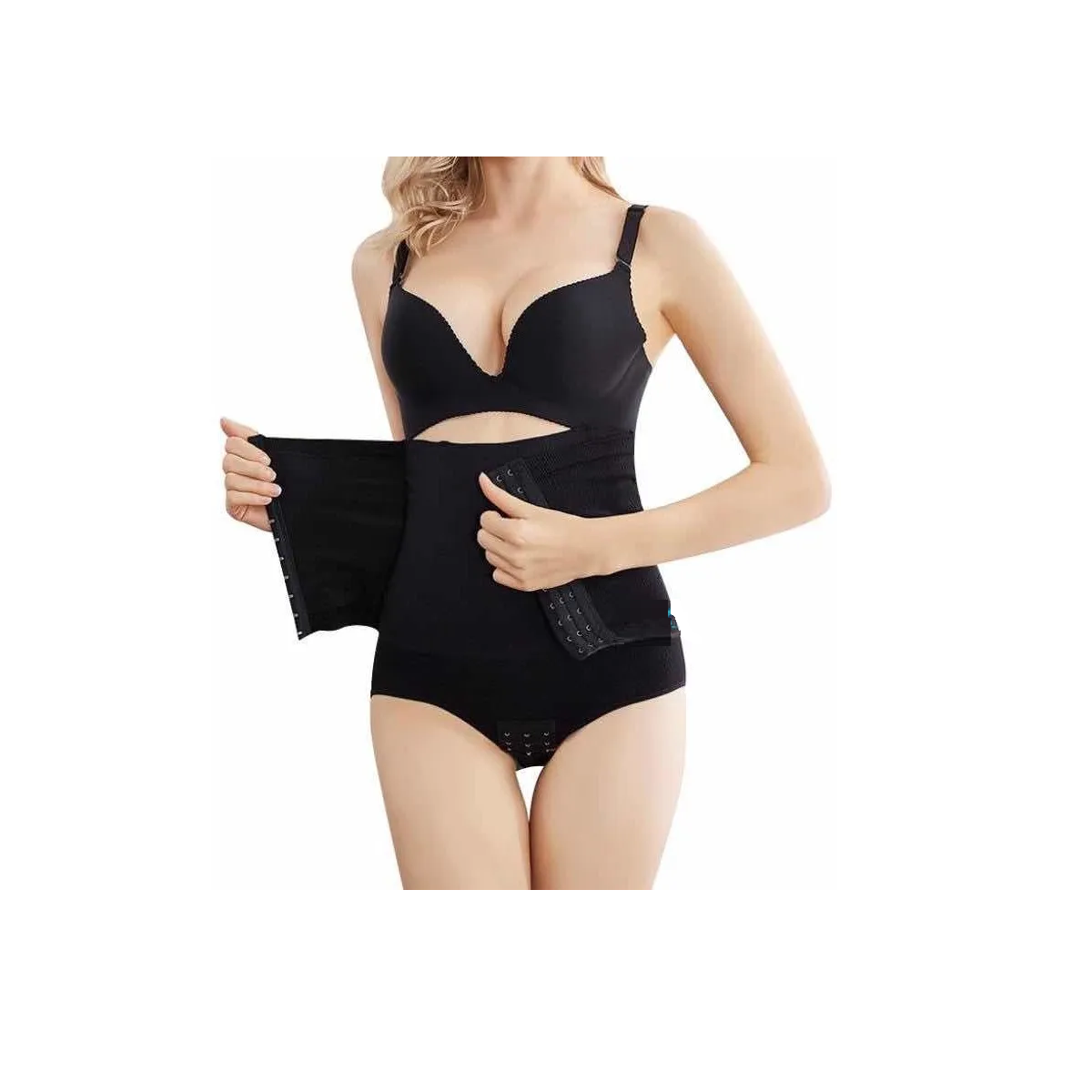 Foto 4 pulgar | Panty Faja Calzón Levanta Pompa Doble Compresión Reductora M-l Eo Safe Imports Esi-750 Negro