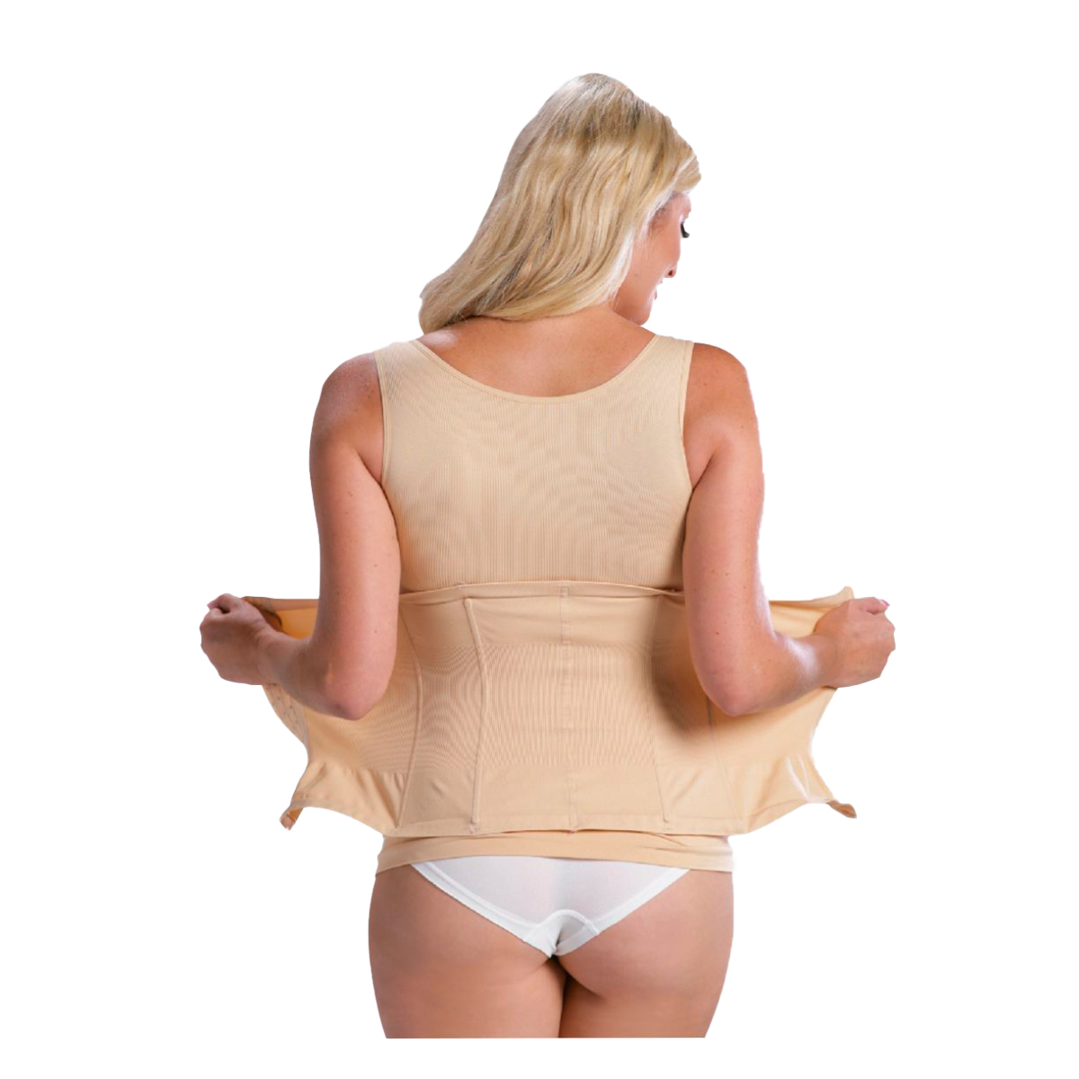 Foto 3 pulgar | Faja Moldeadora De Figura Y Postura Passion Wear Slim Color Beige Con Control De Cintura Ajustable