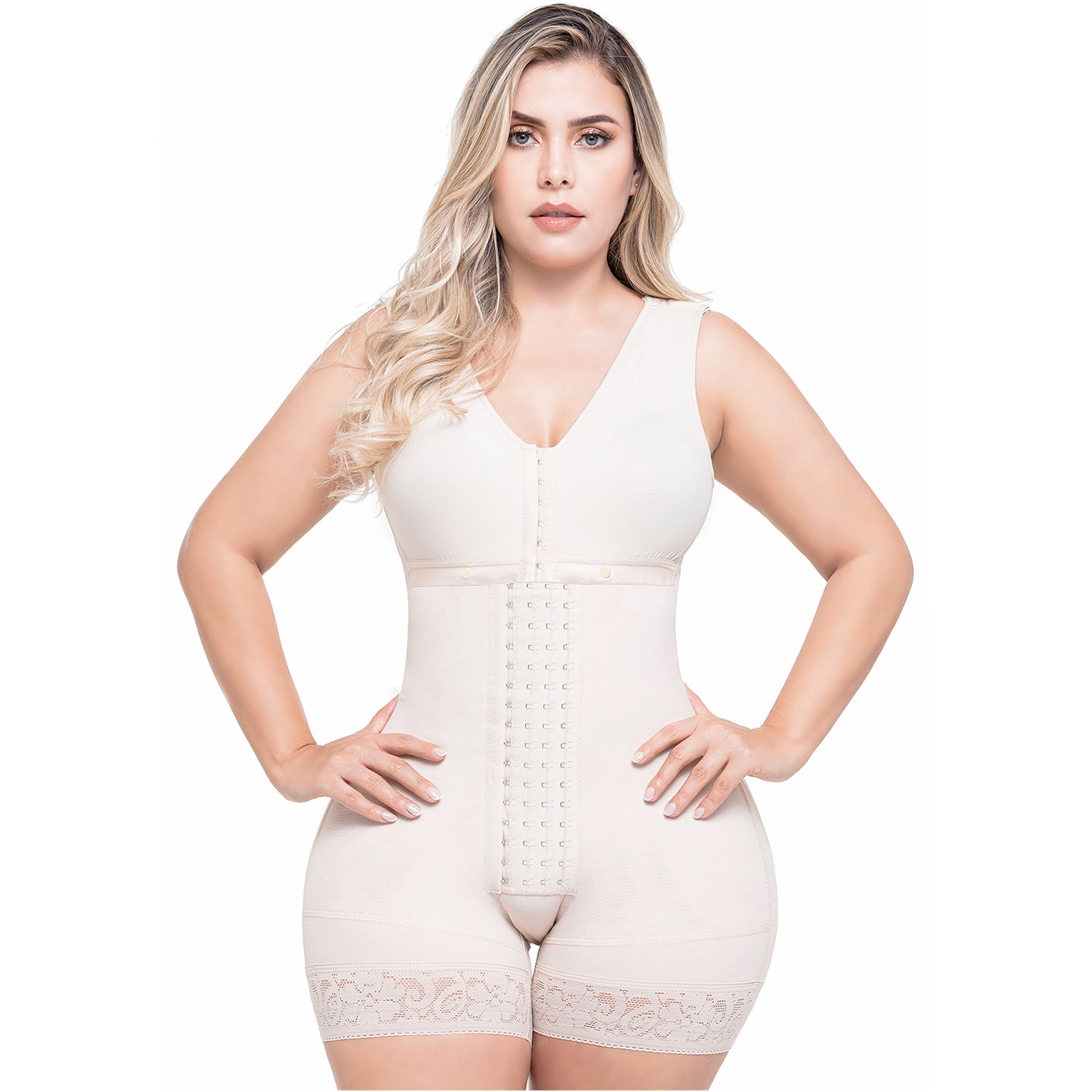 Foto 4 pulgar | Faja Colombiana Postquirúrgicas y Postparto Sonryse Beige Stage 11