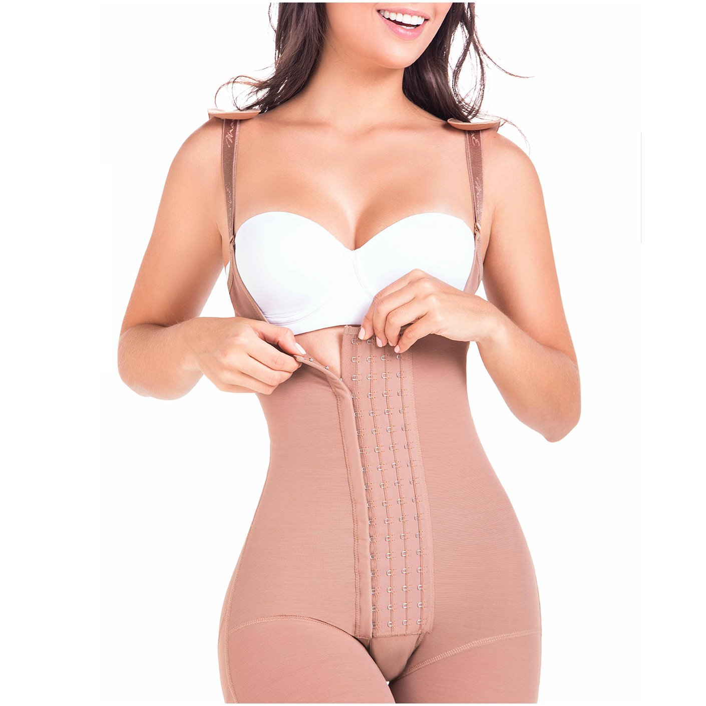 Foto 5 pulgar | Faja Colombiana Maria E MRE-8124-NE Beige para Hombre