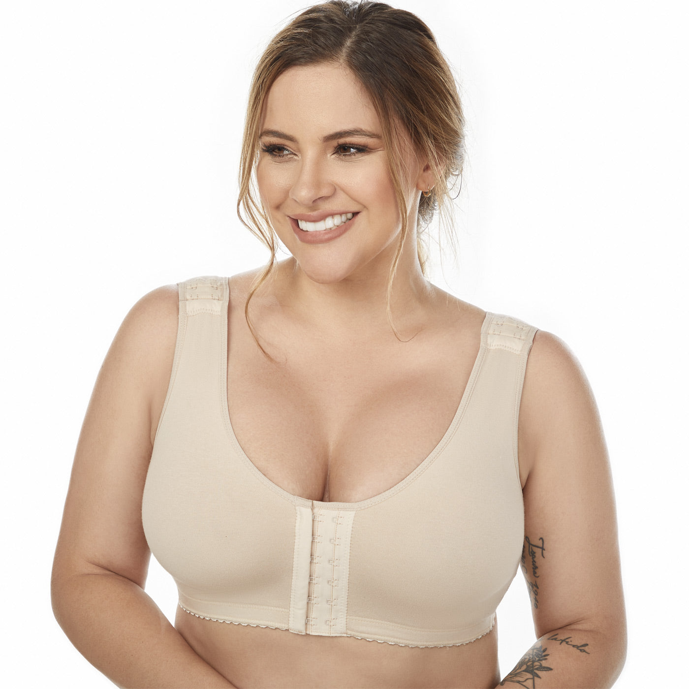 Brasier Postquirúrgico Maria E MRE-9304-BG color Beige