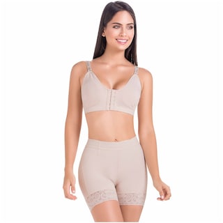 Foto 1 | Faja Colombiana Mariae Fu101 Shorts Levanta Glúteos de Uso Diario