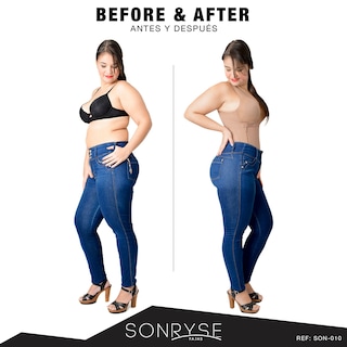 Foto 4 | Faja Colombiana Salome SAL-525-NE color Negro Postquirúrgica para Mujer