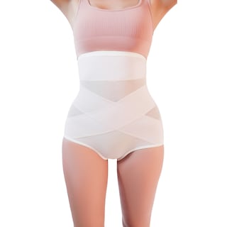 Foto 3 | Faja Alta con Refuerzos Cruzados Corte Francés Nude I Love Shape M3053 T