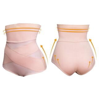 Foto 4 | Faja Alta con Refuerzos Cruzados Corte Francés Nude I Love Shape M3053 T