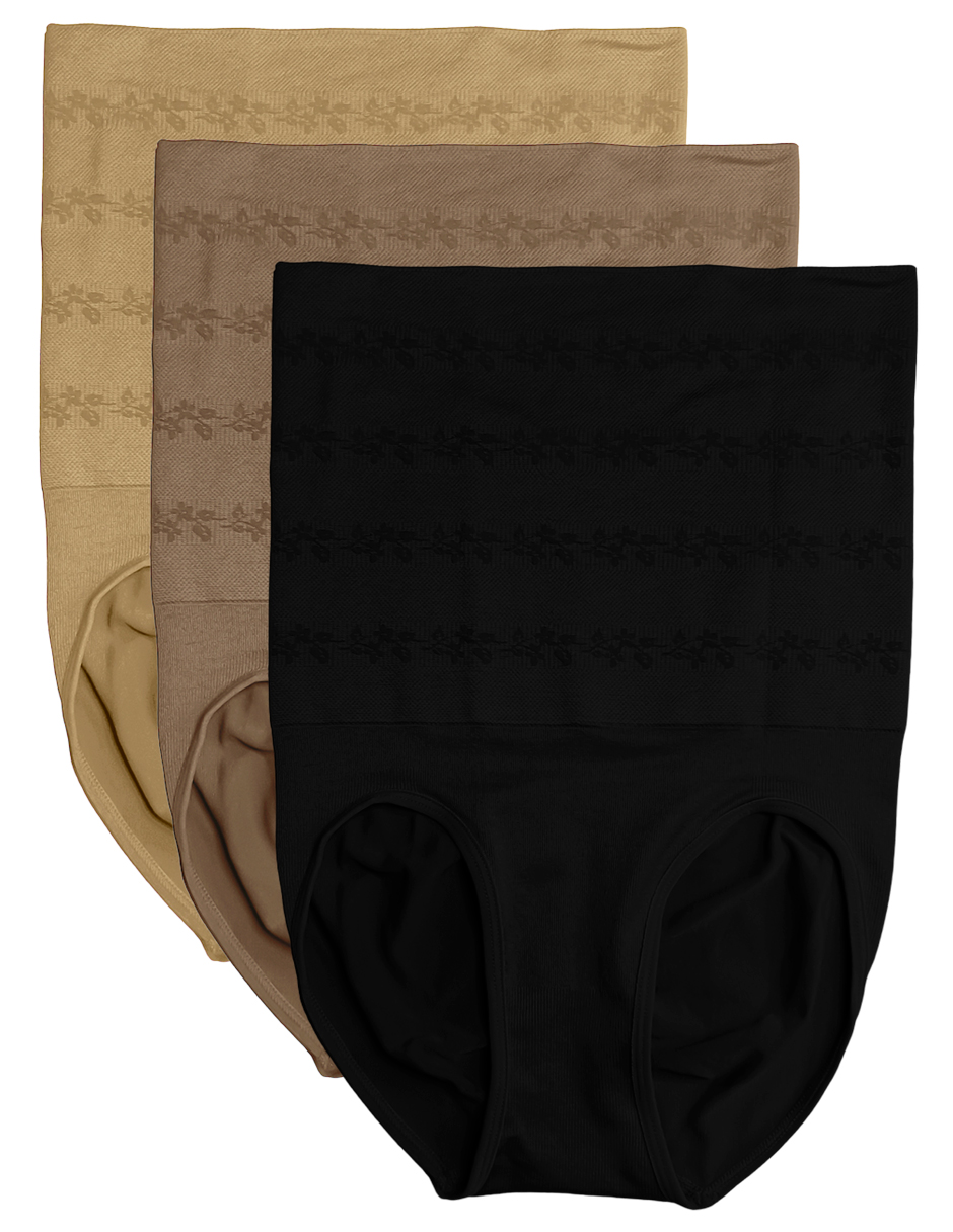 Foto 4 pulgar | Faja Tipo Pantaleta Tatys Fashion Negra 3 Piezas para Mujer